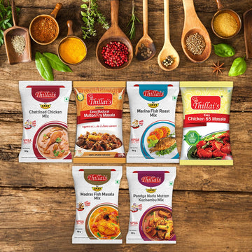 Thillais Gravy And Fry Masala Combo 300G
