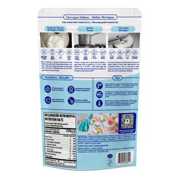 Enco Premium Meringue Powder Vanilla Flavor: Perfect For Baking And Creative Decorating (8.8 Oz (250Gr))