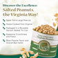 Hubs Peanuts Premium Salted Virginia Nuts - Irresistible Crunch & Flavored Nuts - Non-Gmo, Gluten Free - Xxl Peanuts From Top 1% Crop - Reusable Tin - Perfect Snack For Any Occasion - 2 X 40Oz Cans