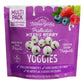 Natures Garden Probiotic Mixed Berry Yoggies  21oz (30 x 0.7oz) - Yogurt Covered Fruit Snack  High Fiber  Real Fruit Pieces  Fruit Snack Packs for mature-themeds & Kids
