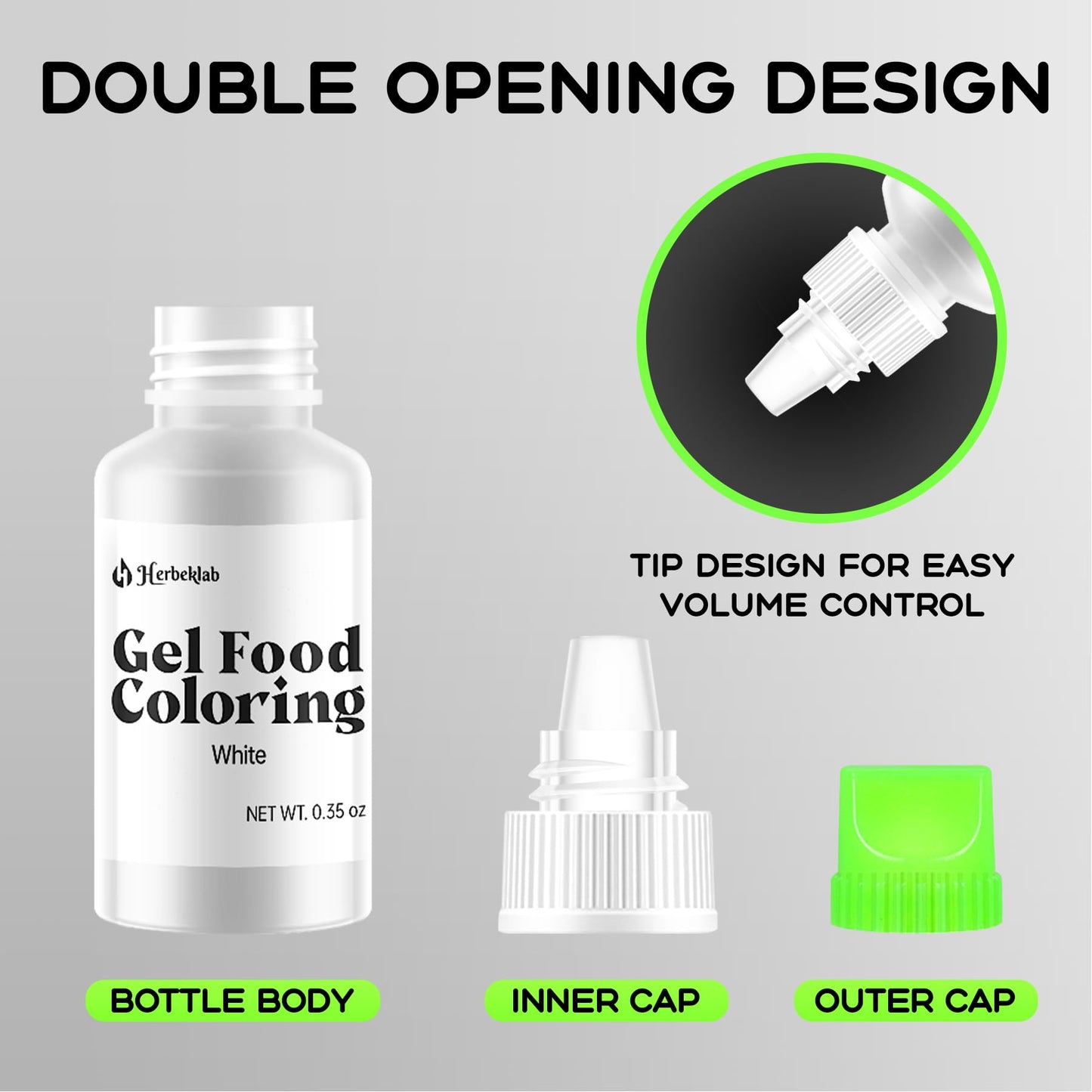 Gel Food Coloring 24 Colors X 0.35 Oz Concentrated Gel Based Food Dye Vibrant Icing Colors Neon Food Coloring For Baking Cake De