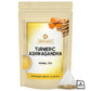 BREWIX Herbal Tea Bags, Turmeric Ashwagandha, Caffeine-Free, 20 Count, Resealable Pouch