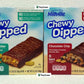 Millville Chewy Dipped Two Flavors Chocolaty Covered Granola Bars Combo Bundle 6.3Oz 180G (Pack Of Two)