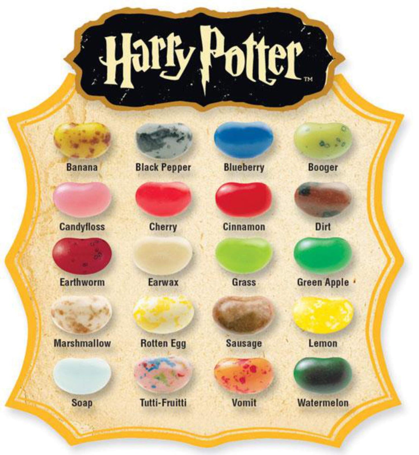 Jelly Belly Harry Potter Bertie Bott'S, 1.2 Ounce (Pack Of 8)