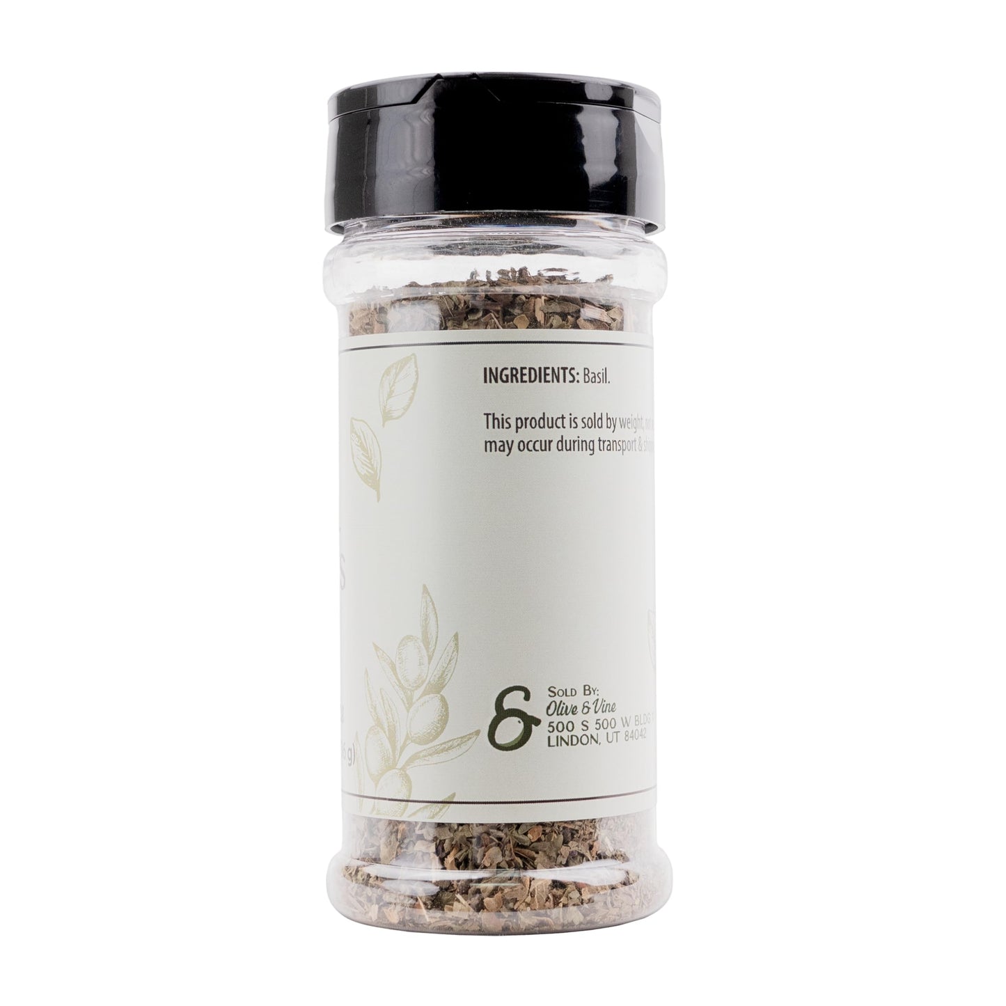 Olive & Vine Basil Leaves, Fresh Herbal Flavor, Seasoning For Pasta, Pesto, Salads, Rich Tradition, Authentic Taste, For Global