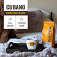 Kahwa Cuban Coffee Grounds, Cubano Dark Roast Espresso Blend, Ground Coffee, 1 Lb Bag