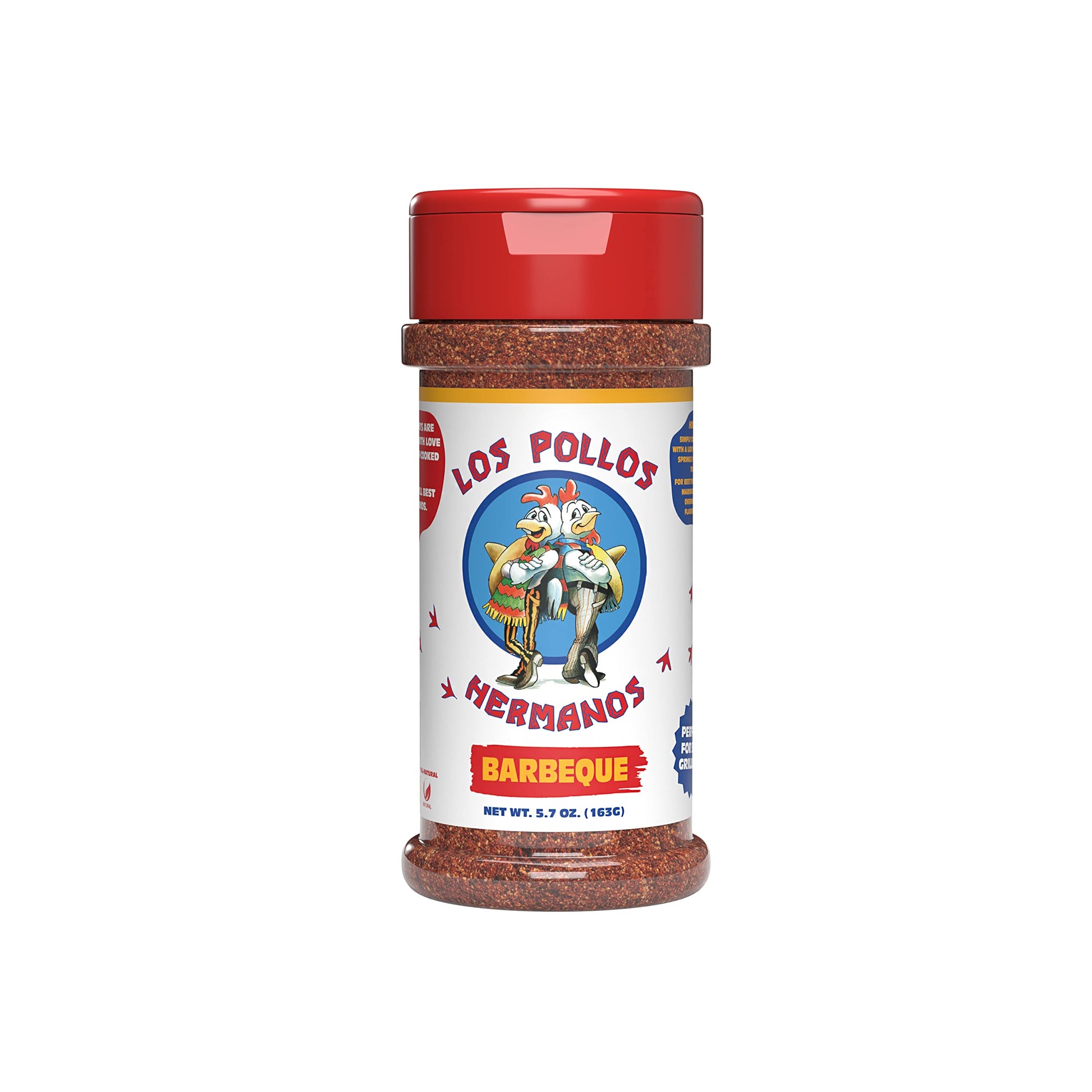 Los Pollos Hermanos BBQ Chicken Seasoning | Barbeque Dry Chicken Rub | Breaking Bad Gift | 5.7 oz | Kosher, Gluten Free and Non-