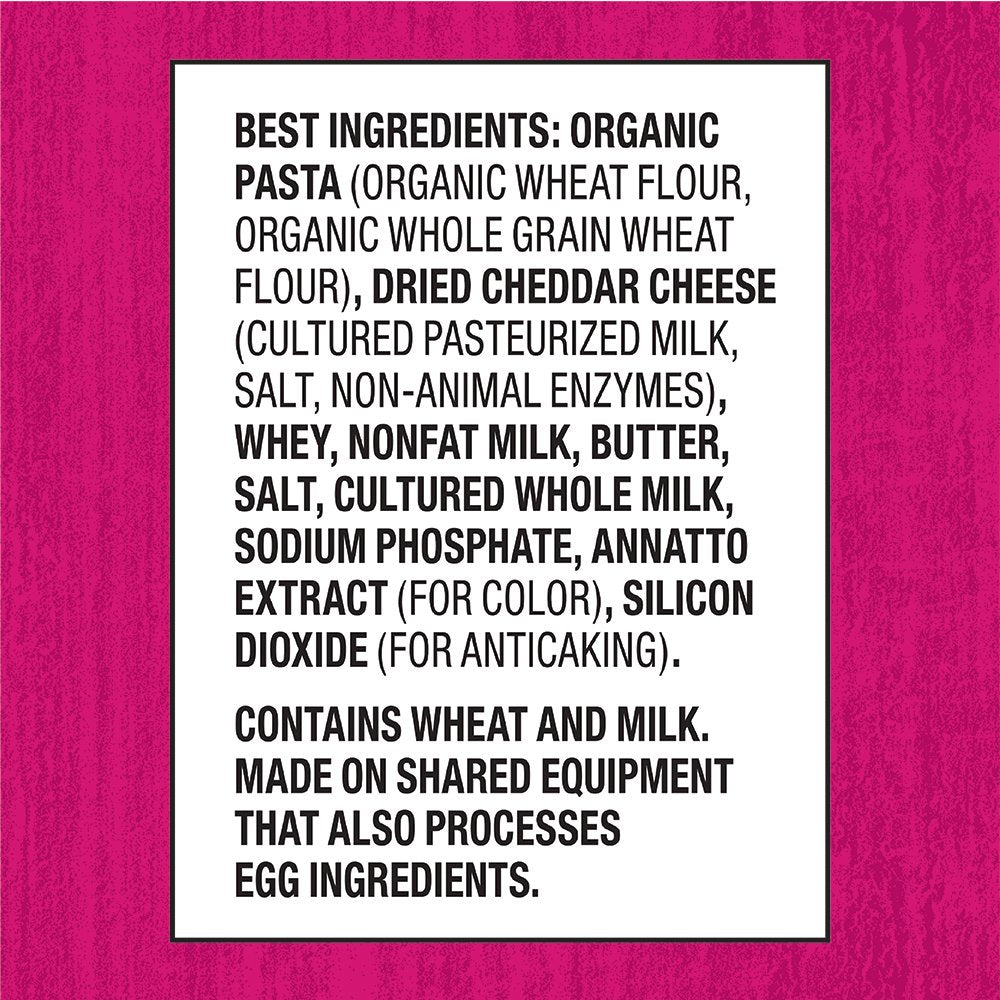 Annie s Homegrown Bunny Shape Pasta & Yummy Cheese Macaroni and Cheese (Pack of 3)