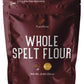 PuroRaw Whole Grain Spelt Flour, Non-GMO, 32 Ounce (2lbs), All Natural, Product of Canada