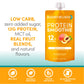 Designer Wellness Protein Smoothie, Peach Mango, 12g Protein, Low Carb, Gluten-Free, 4.2 Fl Oz (Pack of 24)