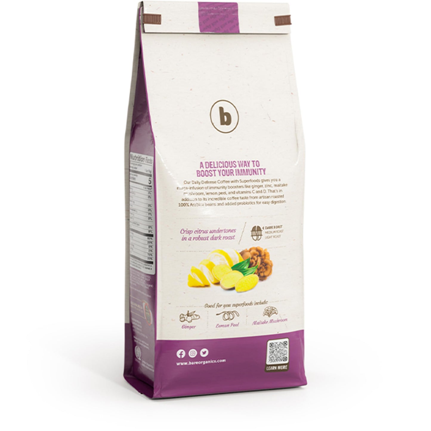 Daily Defense Bagged Coffee With Superfoods