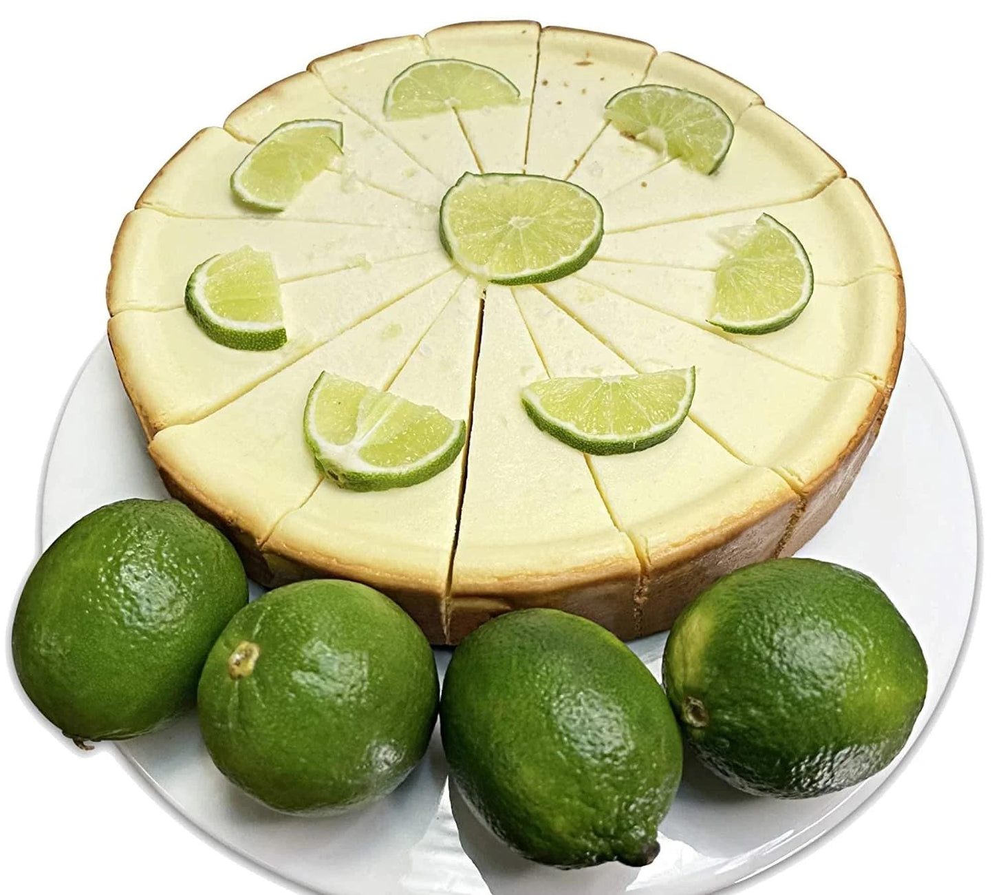 ANDY ANAND CHOCOLATIER Key Lime Cheesecake, 9, 2 lb, Made with Real California Cream Cheese, All-Natural Ingredients