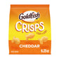 Goldfish Crisps Cheddar Cheese Baked Chip Cracker Snack, 6.25 Oz Bag