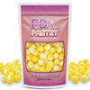 Freeze Dried Sour Lemon Crunchy Candy - 5 Oz Unique Candies Delight Crunchy Treat Snack Gift Sour Heads Citrus