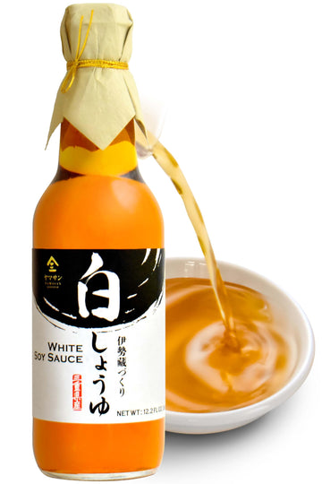 Soy Sauce White Naturally & Traditionally Brewed, Artisanal Handworks, From Japanese Small Brewery Of 100 Years History 360Ml?Ya