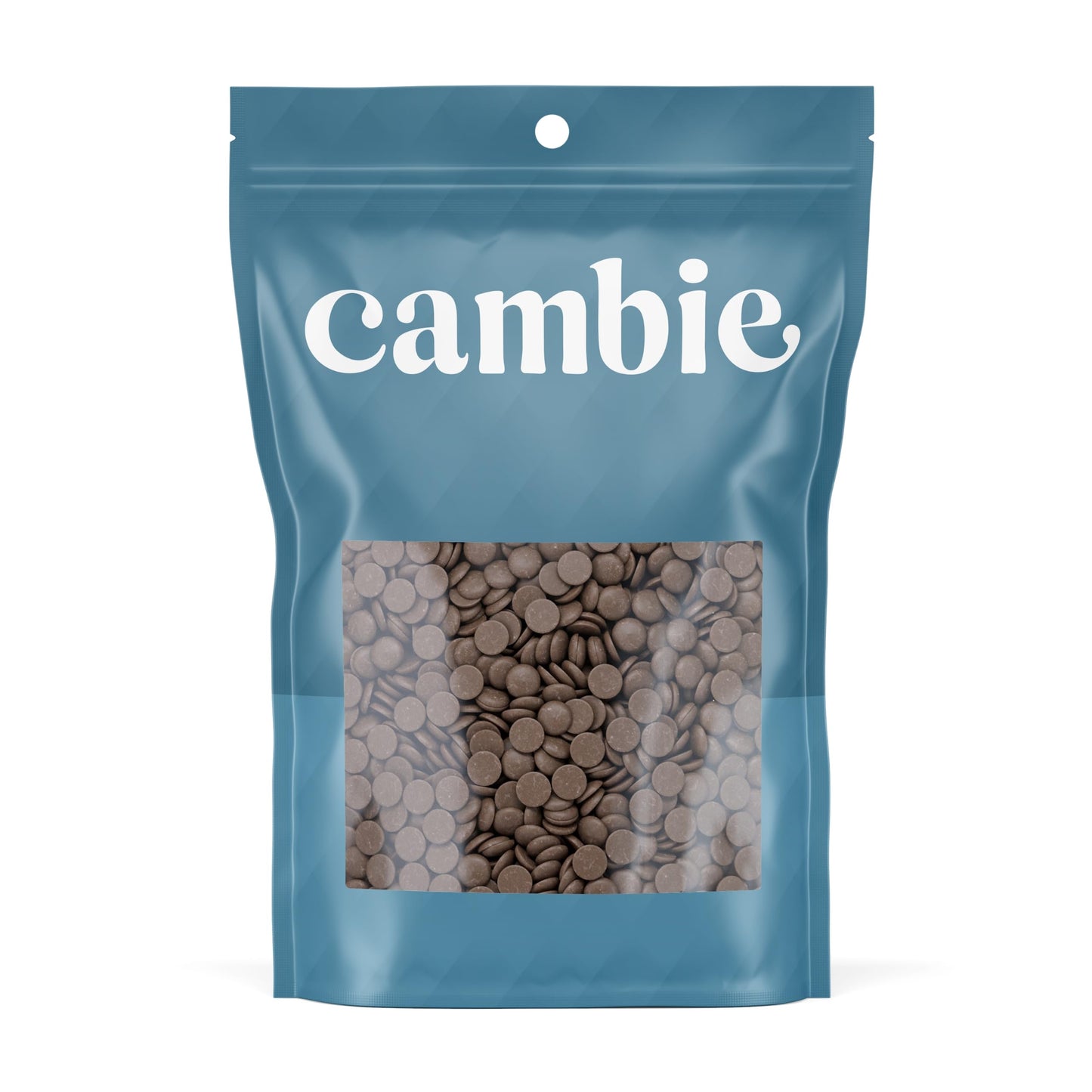 Cambie Belgian Dark Chocolate Couverture 54.5% | Belgian Semisweet Callets | For Pastry Chefs  Chocolatiers and Home Bakers | Packaged Fresh in a Resealable Pouch (2 lb)