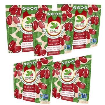 Natures Wild Berry 5 Count Freeze-Dried Berry Box for 50 Pack Program