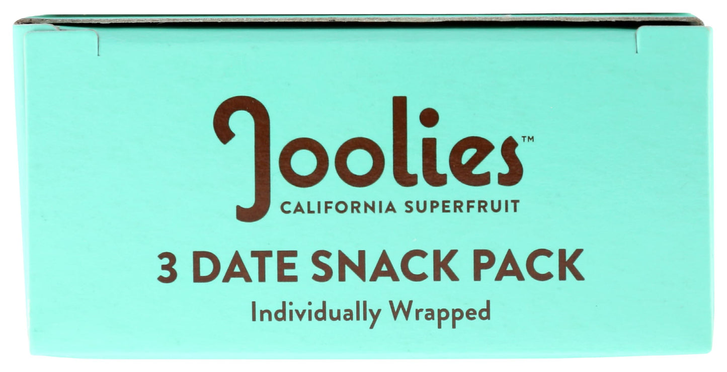 Joolies - Dates Pitted Snack Pack - Case Of 12-1.4 Oz