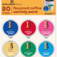 Intelligent Blends Flavored Variety Pack, 80Ct. Solar Energy Produced Recyclable Single Serve Flavored Coffee Pods Variety Pack