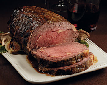 Premium 2 Garlic And Herb Boneless Prime Rib Roast 4.5-5 Lb Each - Ideal For Celebrations & Holidays - Perfect For Special Occas