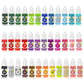E-Kongton Food Coloring Liquid Set, 36 Vibrant Colors, Tasteless Dye for Baking, Cooking, and Crafts, 36 Fl Oz (Pack of 1)