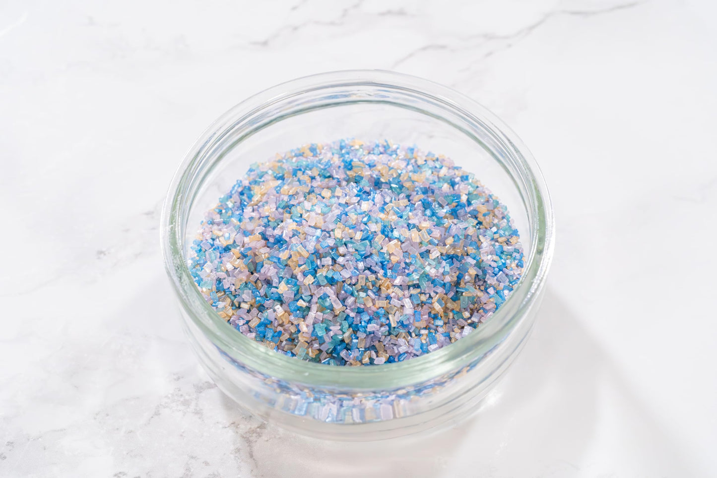 Bakerpan Pearlized Sugar Sprinkles For Baking - 7 Ounce Pastel Decorating Sugar Crystals For Cookies, Cake Pops, Ice Cream (Made