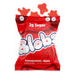 Blobs Gummy Candy - Low Carb, Low Calorie, Vegan, Gluten Free - 1.8 oz Bag (Pack of 6) - Pomegranate Apple Flavor