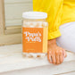 Papa'S Puffs Tupelo Honey Flavored Pure Sugar Candy - Individually Wrapped In Resealable Tub - Fat-Free, Gluten-Free, Cholestero