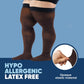 7Xl Plus Size Compression Thigh Hi Socks For Men 20-30 Mmhg With Grip Top - Mens Graduated Compression Stockings Hose For Improv