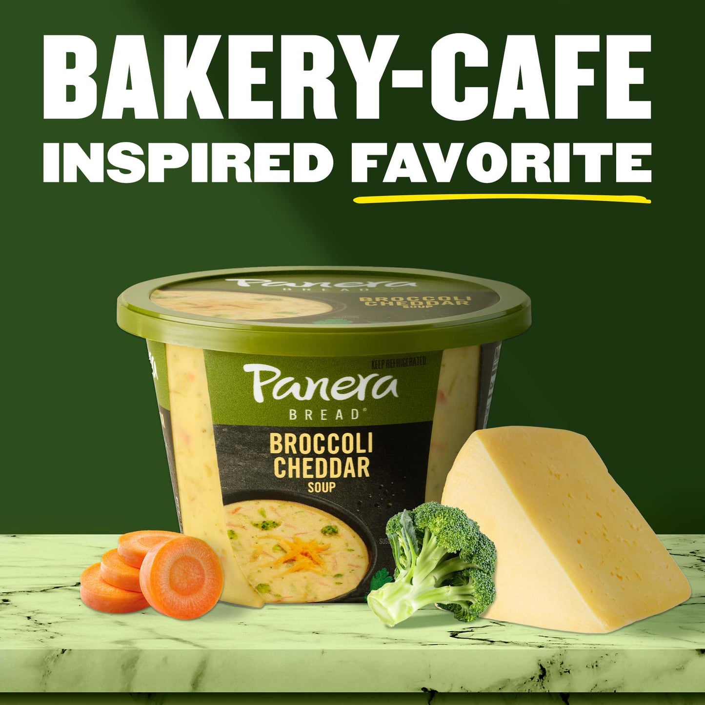 Panera Bread Broccoli Cheddar Soup, 16 oz