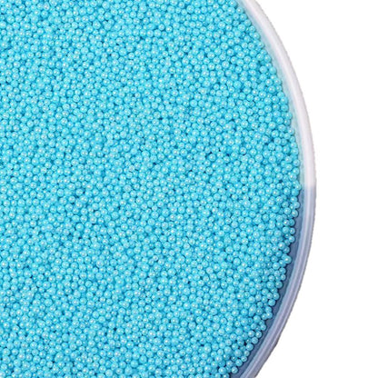 Blue sprinkles Edible Pearl 130g 4.6OZ,Cake Dessert sprinkles,Cookie sprinkles,Sugar Pearl, Edible Candy Pearls for Cake Cupcake