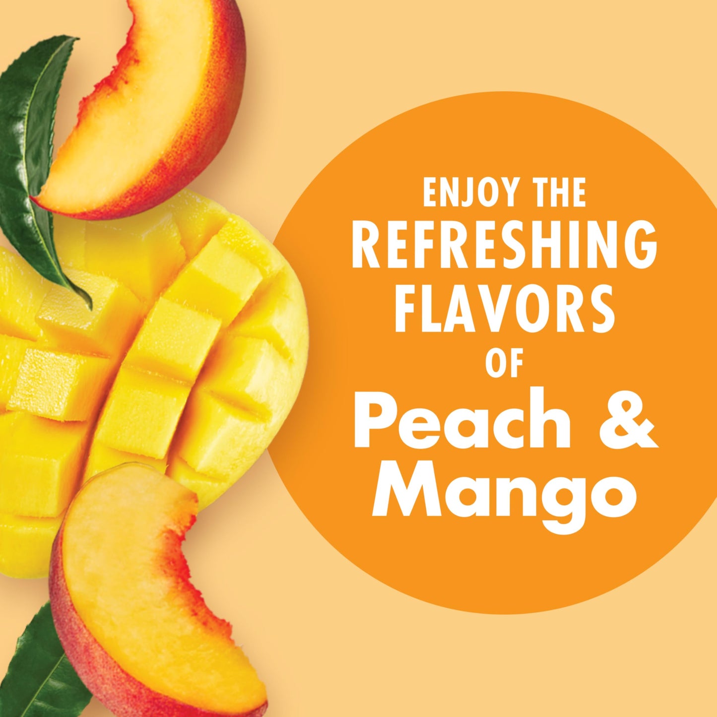 V8 Energy Peach Mango Drink, 8 fl oz Can, Pack of 24, Model 200000019625