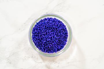 Bakerpan Purple Jimmies Sprinkles - 6 Ounces Purple Sprinkles For Cake Decorating - Edible Sprinkles For Cupcakes, Ice Cream, Ca