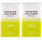 Counter Culture Coffee - Fresh Roasted Certified Organic Whole Bean Coffee (Kosher) (Apollo Double Pack)