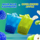 BOBAVIDA Popping Boba Pearls - Blue Raspberry & Green Apple - 2 Tubs - No Corn Syrup - Includes Straws