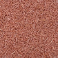 Senchanting Rose Gold Jimmies Sprinkles, Edible Sprinkle Mix, Birthday Jimmy Sprinkles Toppers for Decorating Baking Cupcakes Ca