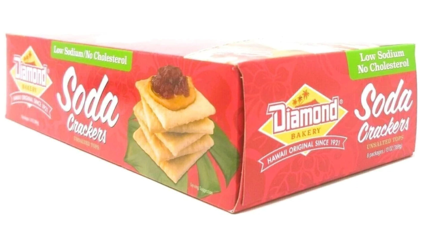 Diamond Bakery - Low Sodium/No Cholesterol Soda Crackers (Unsalted Tops)