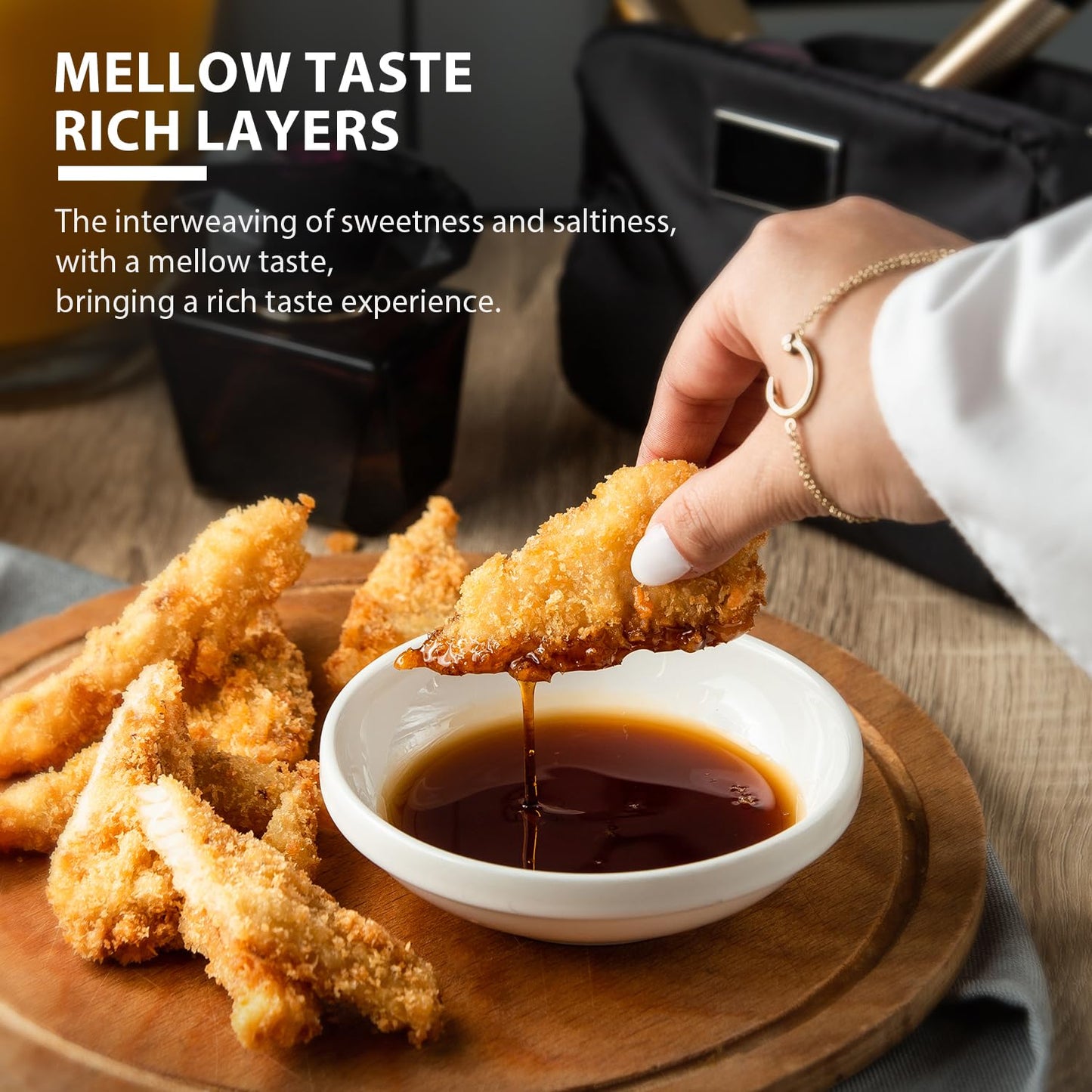 Soeos Teriyaki Marinade and Sauce, 16.9 Fl Oz (500 ml), Sweet and Savory Flavor, Perfect for Stir-Fry, Barbecue, Marinating, Ver