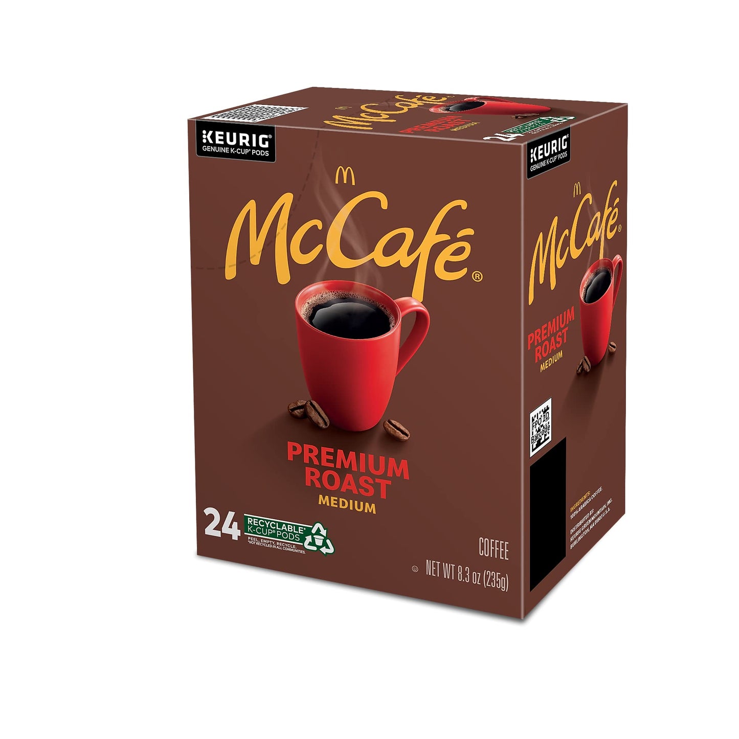 Mccafe Premium Roast K-Cup, 24/Bx