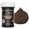 Sugarflair 5249 Paste Colours-Pastel Brown-25g, Woodland Brown