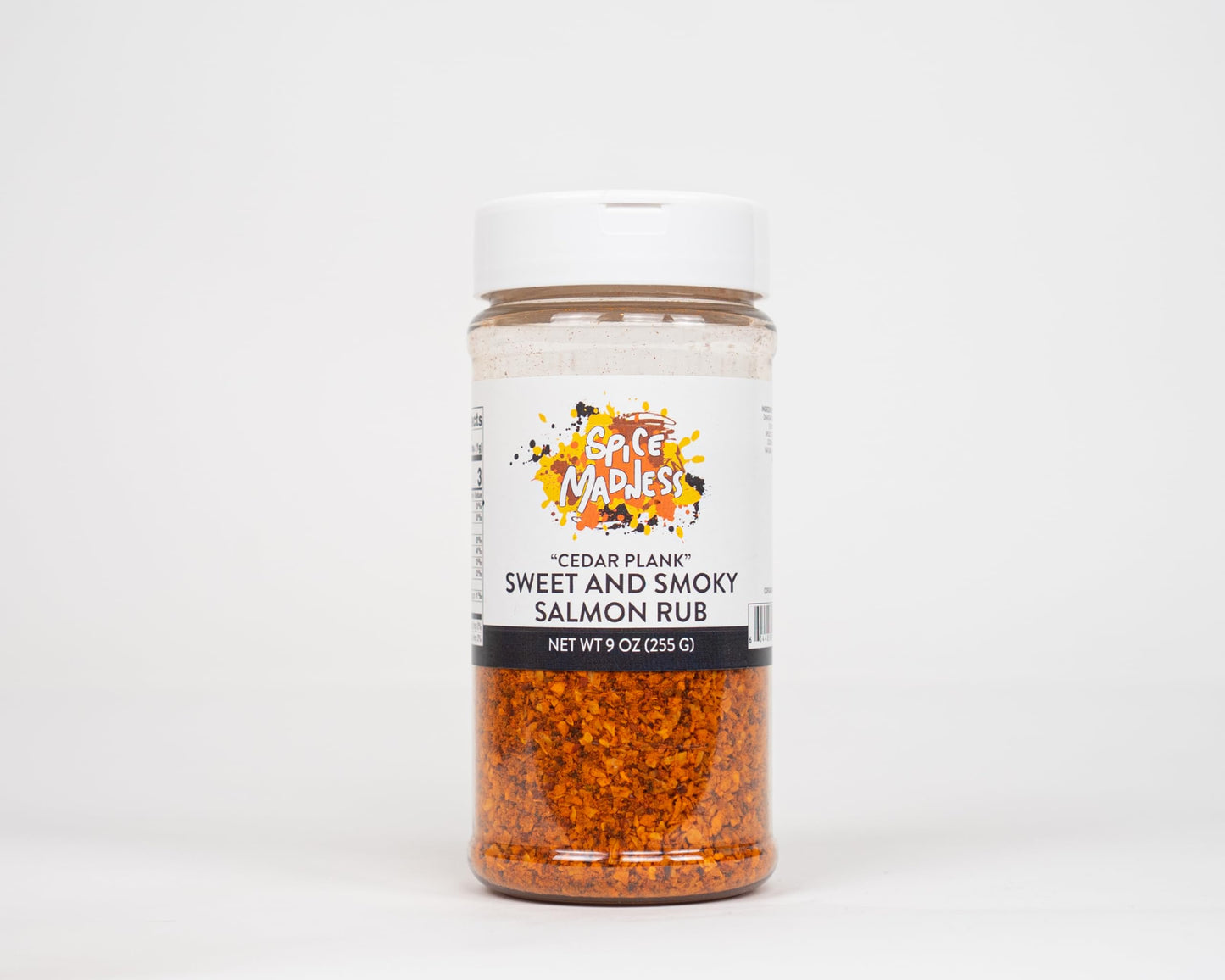Spice Madness - Cedar Plank Sweet & Smoky Salmon Rub - 9 oz