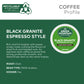 Green Mountain Coffee Roasters K-Cup Pods, Espresso Style Dark Roast, 72 Count, Single Serve, Green