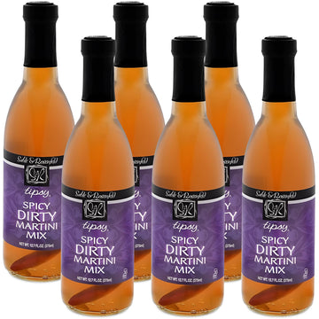 Sable And Rosenfeld Tipsy Spicy Dirty Beverage-Style Mix  12.7 Fluid Ounce - 6 Per Case.