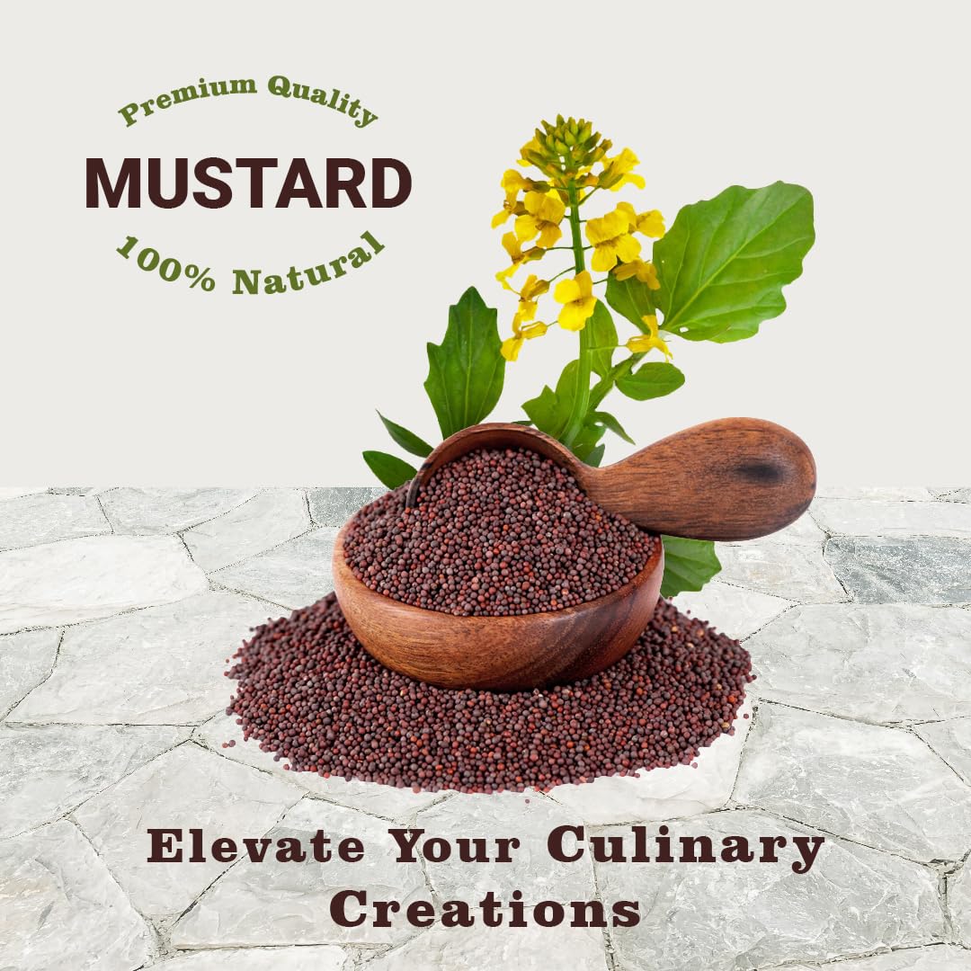 Naturemills Premium Mustard Seeds - Whole Spice (200G)