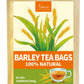 TeeLux Barley Tea Bags, Caffeine Free, Sugar Free, Nutty Flavor, 100 Count