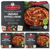 Mama Mancini's Sausage, Peppers & Onions in Italian Style Sauce (3 x 3 lb Family Meals)