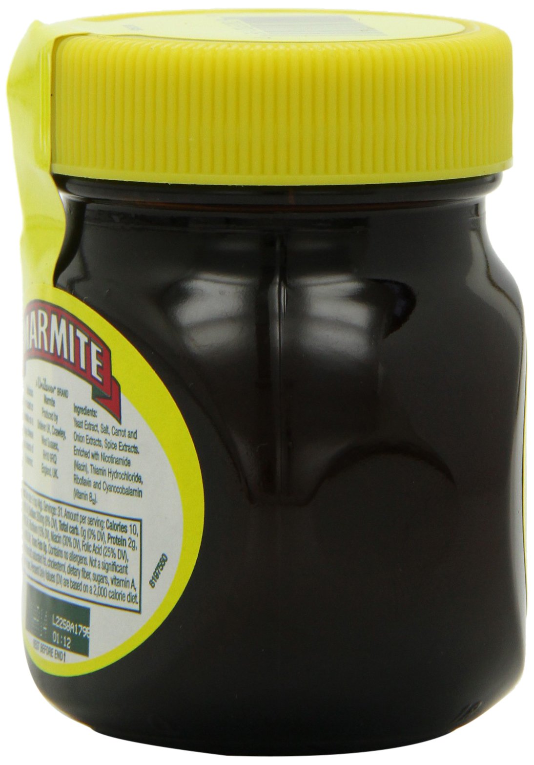 Marmite Yeast Extract, 4.4-Ounce Jars (Pack of 6)