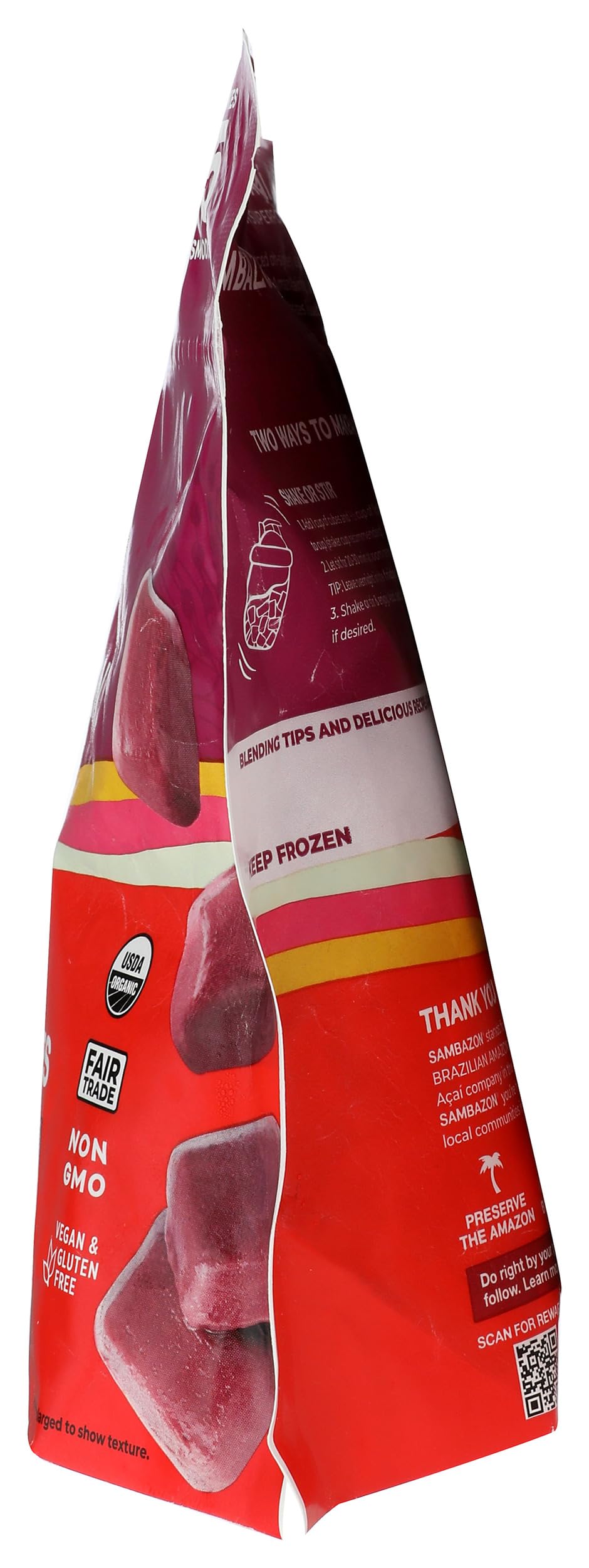 Organic Mixed Berries & Acai Blenderless Smoothie Cubes, 20 Oz