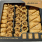 Generic MEDITERRANEAN BAKLAVA WITH HONEY GIFT BOX MIDDLE EASTERN SNACKS 1.7LB HANDMADE NO ARTIFICIAL FLAVORS PISTACHIO WALNUTS C
