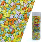Easter Sprinkles Rabbit & Carrot & Eggs Cake Decorations Topper Edible Themed Sprinkles for Cake, Cookies, Chocolate Desserts,Ic